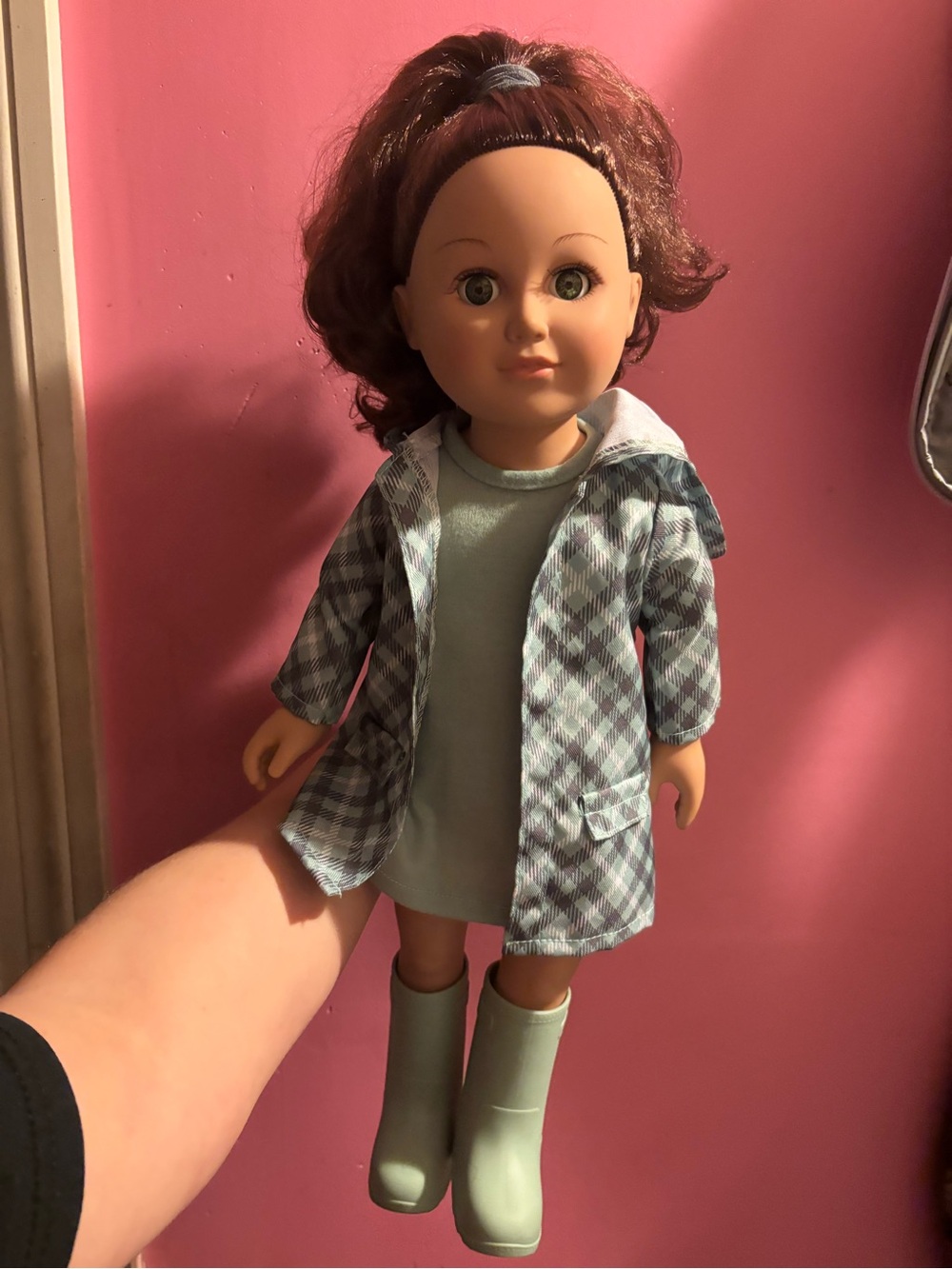 My Life As Raegan Posable 18-inch Doll, Brunette Hair, Green Eyes